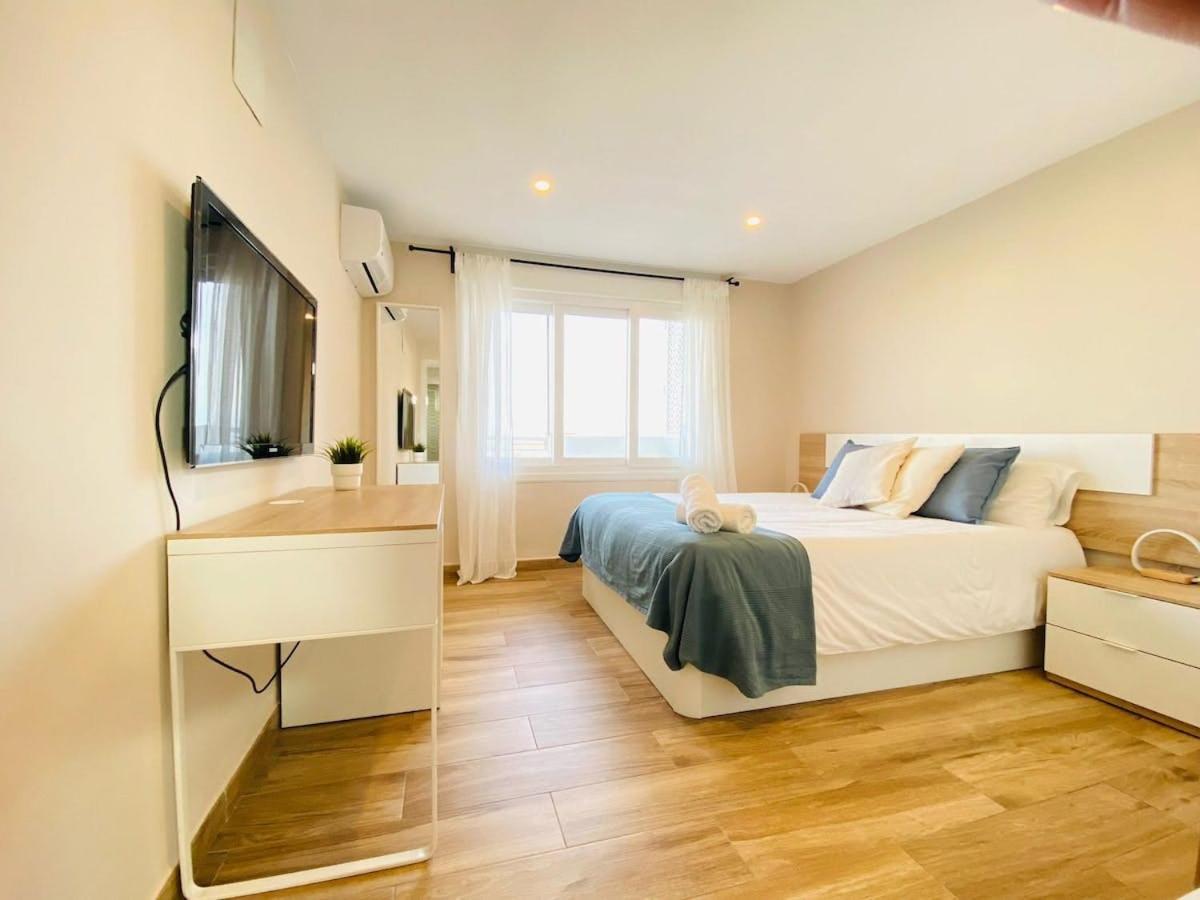 Moderno Apartamento Con Vistas Al Mar -Benalmádena Exterior foto
